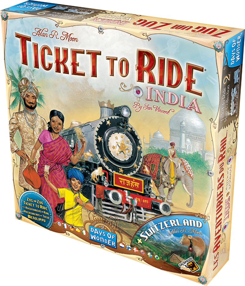 Ticket To Ride - Caixinha Boardgames