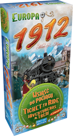 Europa 1912 - Expansão Ticket To Ride: Europa