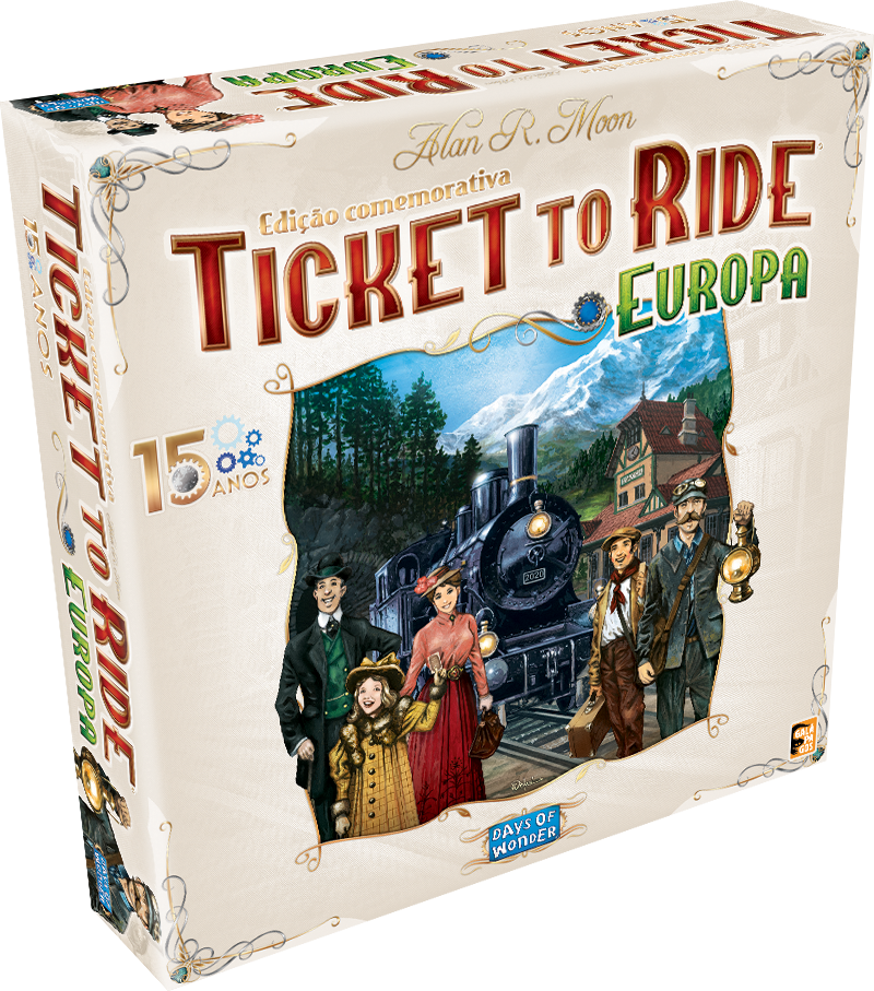 Ticket To Ride Série Jogos de Tabuleiro, Euro Primeira Jornada, Dobble  Multiplayer, Amigos Party Play Cards, Game Plot Coleção, Brinquedos  Presentes - AliExpress