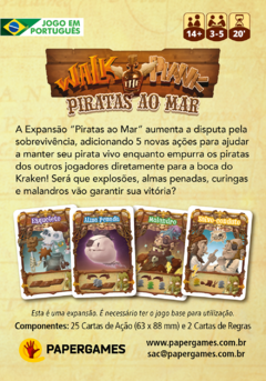 Walk The Plank + Expansão Piratas ao Mar - Caixinha Boardgames