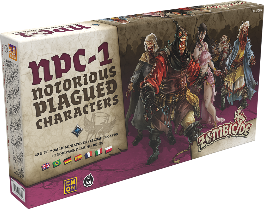 Jogo de Estratégia Zombicide 2 Ediçã 1 a 6 Jogadores, Para Maiores