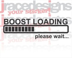 a21 - Adesivo Boost Loading, please wait