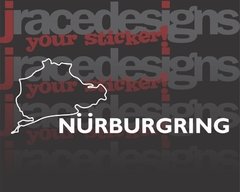 A40 - Adesivo Nurburgring Circuit - comprar online