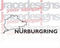 A40 - Adesivo Nurburgring Circuit