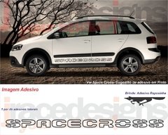 Faixa lateral Kit adesivo VW Space Cross - Mod.1