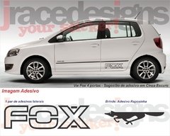 Faixa lateral Kit Adesivo VW Fox Letter