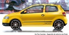 Faixa lateral Kit Adesivo VW Fox Letter - comprar online