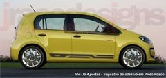 Kit adesivo Faixa lateral VW Up - Carbon na internet