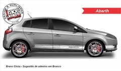 Adesivo Fiat Bravo Abarth - Faixa Lateral na internet