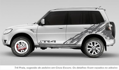 Faixa Lateral Adesivo Mitisubishi TR4 Offroad - comprar online