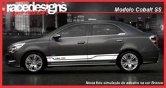 Faixa Lateral Kit adesivo Chevrolet Cobalt SS