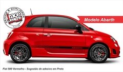 Faixa lateral Adesivo Fiat 500 Abarth EVO na internet