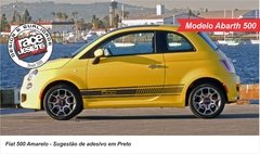 Faixa lateral Adesivo Fiat 500 Abarth - comprar online