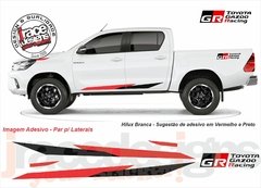 Jg. Adesivos Faixa Lateral Toyota Hilux - Gazoo Racing 2020