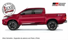 Jg. Adesivos Faixa Lateral Toyota Hilux - Gazoo Racing 2020 - comprar online