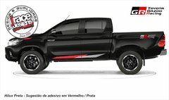 Jg. Adesivos Faixa Lateral Toyota Hilux - Gazoo Racing 2020 na internet