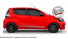 Faixa Lateral Kit Adesivo Fiat Mobi - Modelo Origis na internet