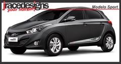 Faixa Lateral Kit Adesivo Hyundai HB20 - modelo Sport - comprar online