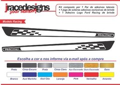 Faixa lateral Kit adesivo Novo Ford Ka - Modelo Racing na internet