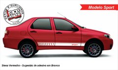 Kit Adesivo Faixa Lateral Fiat Palio Fire - Siena Fire - Todos na internet