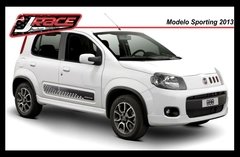 Faixa lateral Adesivo Fiat Uno Sporting 2013 / 14 - comprar online