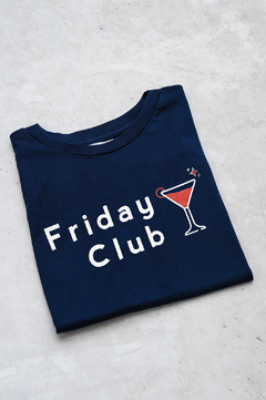 REMERA - FRIDAY CLUB - AZUL - comprar online