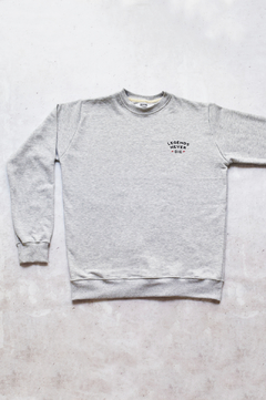 BUZO CREWNECK - LEGENDS - GRIS MELANGE - tienda online