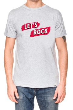 REMERA - LET'S ROCK - GRIS