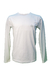 Camisa Dry Fit Manga Longa Branca UV 50+