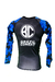 Rash Guard Minecraft M/L Azul - Brazil Combat