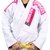 Kimono Infantil Xtra-Lite Branco/Rosa - loja online