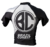 Rash Guard New Age MC Preto e Branco - comprar online