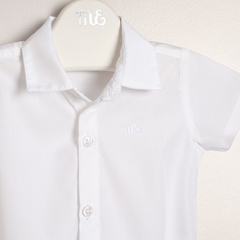 Body camisa de poplin de algodón manga corta Vito Articulo: 41012719 - comprar online