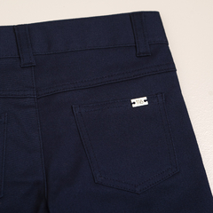 Pantalon de gabardina con canesu y bolsillo plaque en la espalda Articulo: CC122909AOCH - comprar online