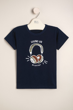 Remera estampada Sound on Articulo: E39142591 - comprar online