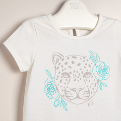 Remera estampada Leopardo y flores Uma Articulo: E41141456 - comprar online