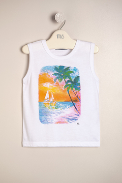 Remera estampada sin mangas Soleil Et Bateau Articulo: E41142590