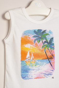 Remera estampada sin mangas Soleil Et Bateau Articulo: E41142590 - comprar online