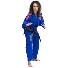 KIMONO CASCAGROSSA AZUL LIZ - comprar online