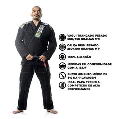 KIMONO SELEÇÃO PRETO