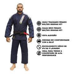 KIMONO CASCAGROSSA TRADICIONAL AZUL MARINHO - A5