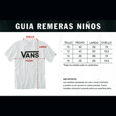 Remera Vans Classic Kids (R6533) 15 - comprar online