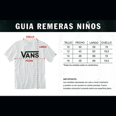 Remera Vans Otw Kids (Rv6024) 00 - comprar online