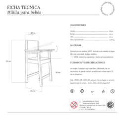 Imagen de Silla para bebés ROSA