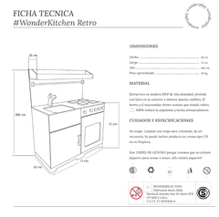 WonderKitchen Retro Manteca en internet