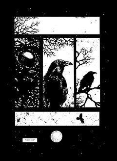 O corvo, de Edgar Allan Poe adaptado por Leander Moura