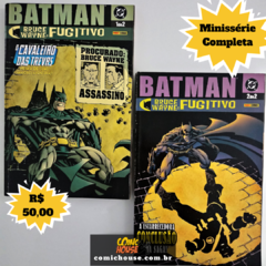 Pack Bruce Wayne: Fugitivo - Minissérie Completa - 2 edições