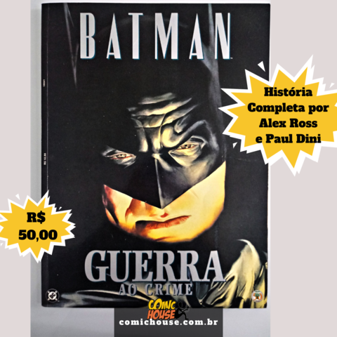 Batman - Guerra ao crime, de Paul Dini e Alex Ross - Raridade