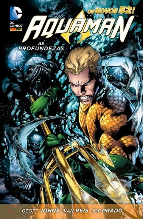 Aquaman - As Profundezas, de Geoff Johns & Ivan Reis