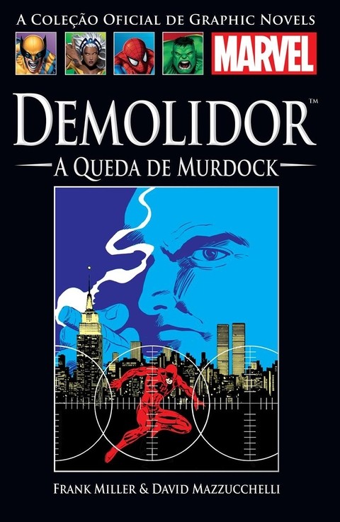 Coleção Oficial de Graphic Novels Marvel vol 50: Demolidor: A Queda de Murdock, de Frank Miller